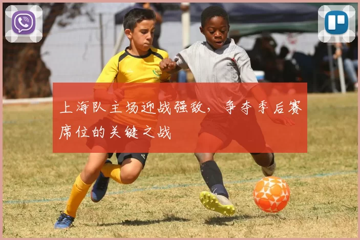 上海队主场迎战强敌，争夺季后赛席位的关键之战