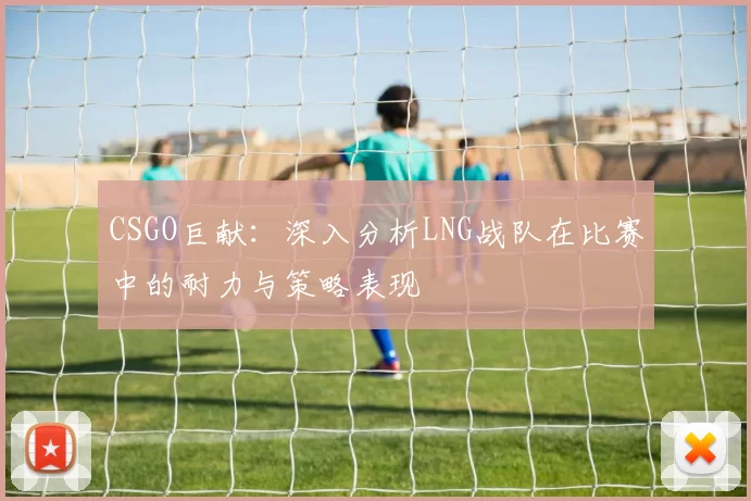 CSGO巨献:深入分析LNG战队在比赛中的耐力与策略表现